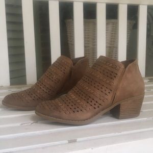 Brown Heeled Boots